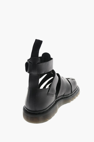 leather GERALDO Gladiator boots