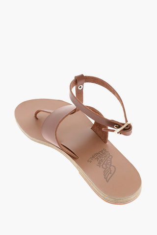 leather thong sandals