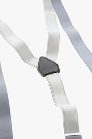 Leather Trim Suspenders
