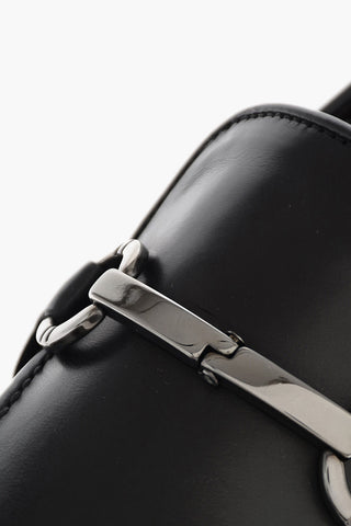 Leather Bit loafers