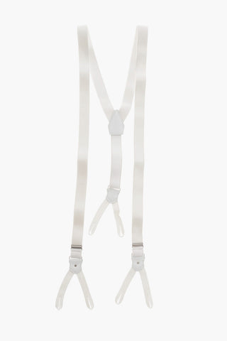 Leather Trim Suspenders