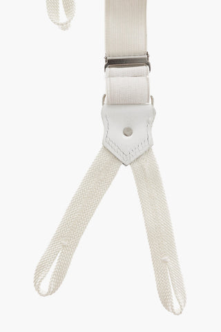 Leather Trim Suspenders