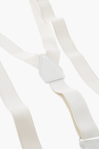 Leather Trim Suspenders