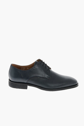 Laser Cut Leather Derby shoes