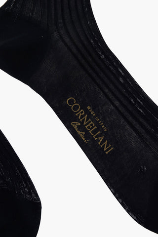Ribbed Cotton Long Socks