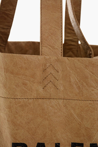 Crumpled Effect Paper Tote Bag