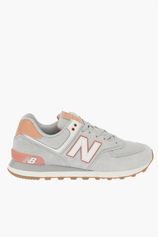 leather and Fabric 574 Sneakers