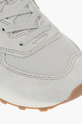 leather and Fabric 574 Sneakers