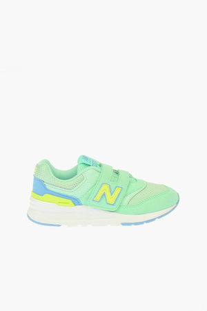 Fabric and Faux Leather 997H sneakers