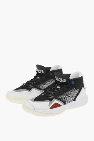 Fabric and Leather KAWHI Sneakers