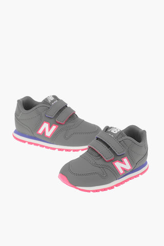 Faux Leather 574 Sneakers