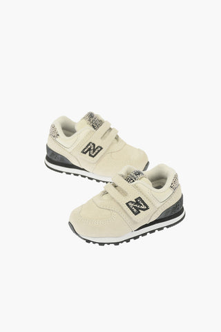 Suede Leather and Fabric 574 Sneakers