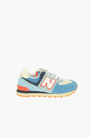 Suede Leather and Fabric 574 Sneakers