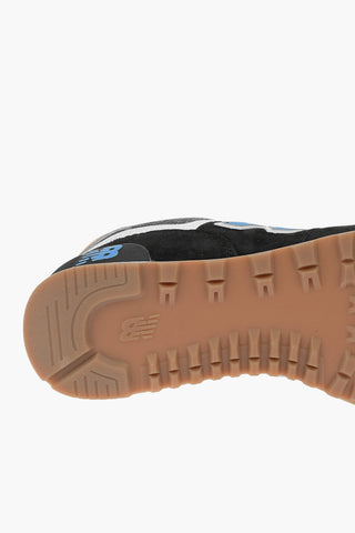 Sneakers 574 in Pelle Scamosciata e Tessuto