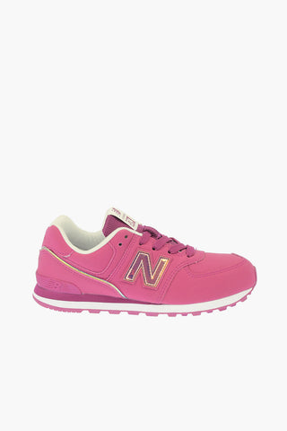 Faux Leather 574 Sneakers