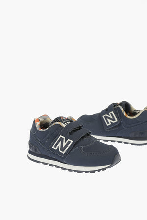Faux Leather 574 Sneakers