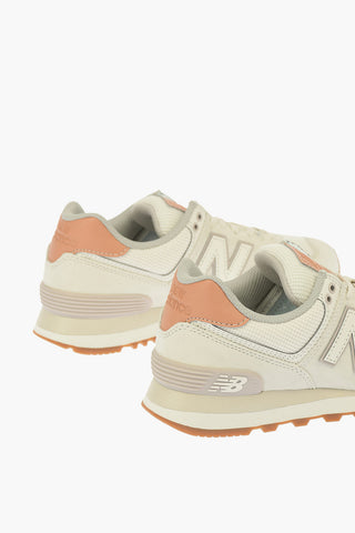 Suede Leather and Fabric 574 Sneakers