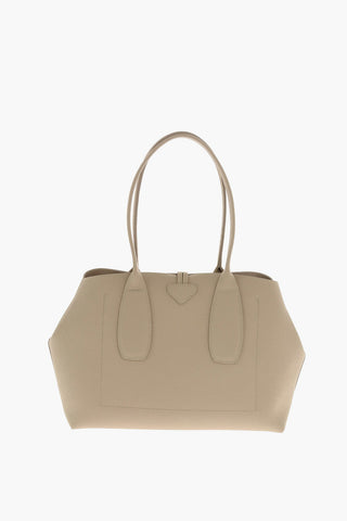 Leather ROSEAU Double Handle Tote Bag