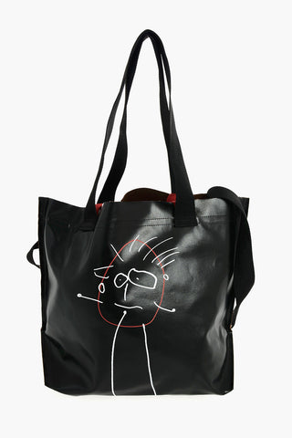 Borsa Tote KASTROL in Nappa Stampata 
