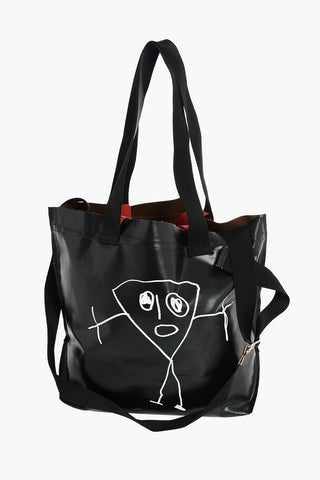 Borsa Tote KASTROL in Nappa Stampata 