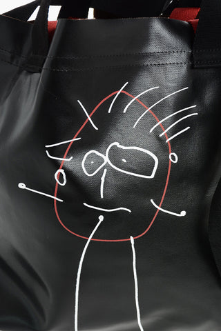 Borsa Tote KASTROL in Nappa Stampata 
