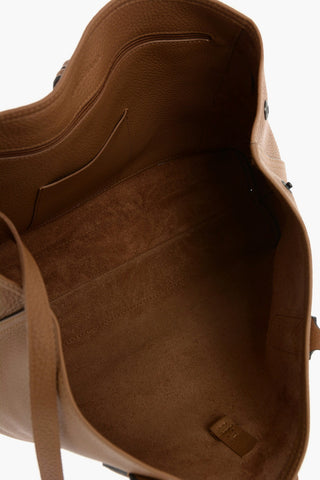 Leather ROSEAU Double Handle Tote Bag