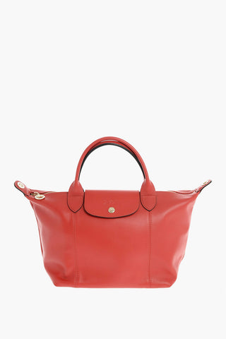 Leather Tote Bag LE PLIAGE with Removable Shoulder Strap