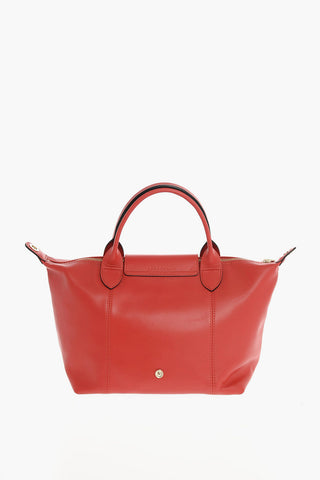 Leather Tote Bag LE PLIAGE with Removable Shoulder Strap