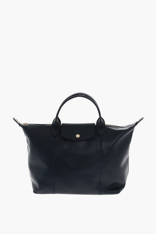 Leather Tote Bag LE PLIAGE with Removable Shoulder Strap