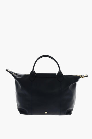 Leather Tote Bag LE PLIAGE with Removable Shoulder Strap
