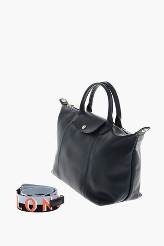 Leather Tote Bag LE PLIAGE with Removable Shoulder Strap