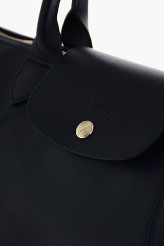 Leather Tote Bag LE PLIAGE with Removable Shoulder Strap
