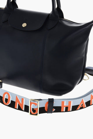 Leather Tote Bag LE PLIAGE with Removable Shoulder Strap