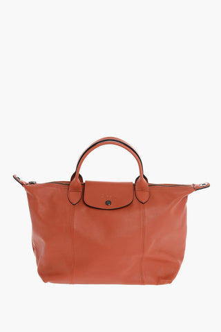 Leather Tote Bag LE PLIAGE with Removable Shoulder Strap