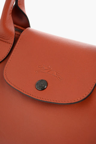 Leather Tote Bag LE PLIAGE with Removable Shoulder Strap