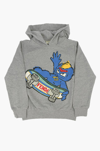 Hooded Printed Sweatshirt