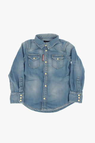Stretch Denim Shirt
