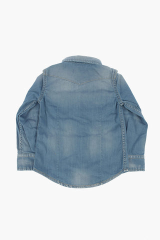 Stretch Denim Shirt