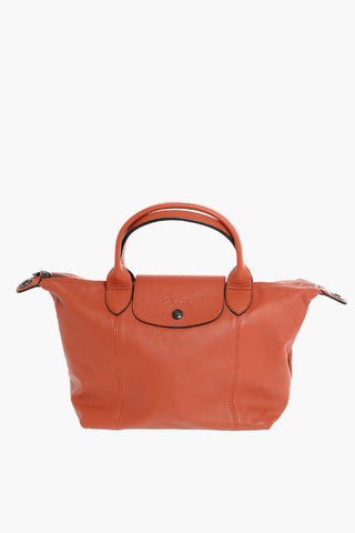 Leather Tote Bag LE PLIAGE with Removable Shoulder Strap