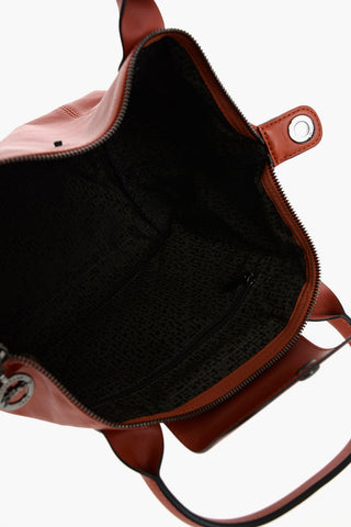 Leather Tote Bag LE PLIAGE with Removable Shoulder Strap