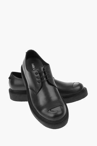 Leather METAL TOE Derby
