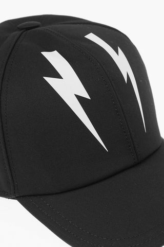 Cappello Baseball MIRROR BOLT SIX PANEL in Cotone con Stampa a Contrasto