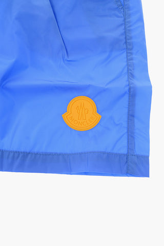 Drawstring boxer swimsuit