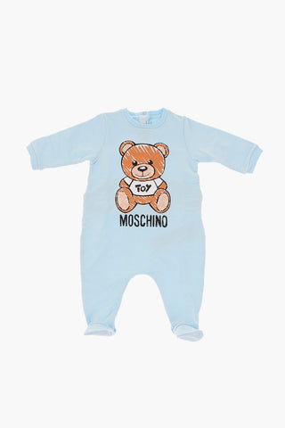 Romper Suit Hat and Bib teddy Set