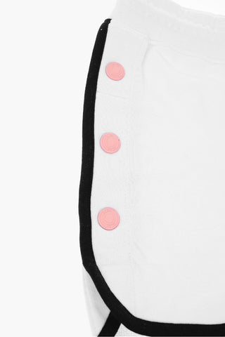 Sweat Shorts with Side buttons