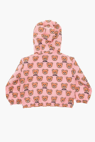 Hoodie Printed Windbreaker 