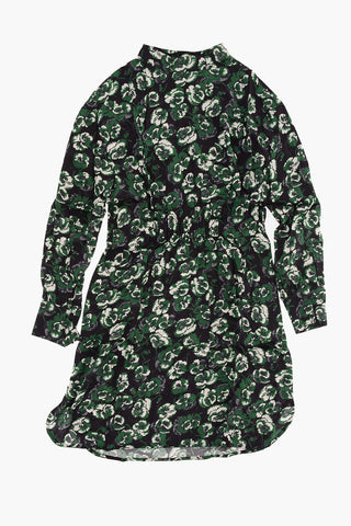 vestito mandarin stampa floreale