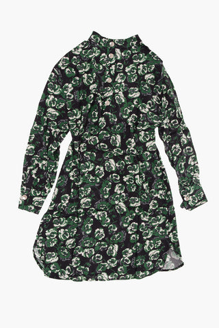 vestito mandarin stampa floreale