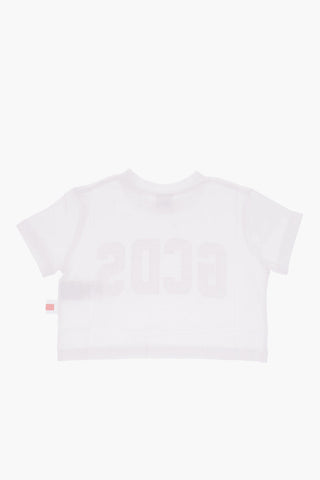 top crop con strass