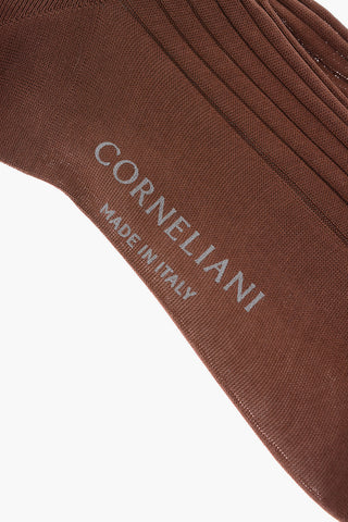 Ribbed Cotton Long Socks